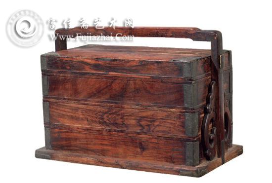 明末清初 黃花梨提盒