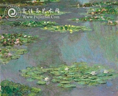 拍得8061萬美元的《睡蓮》