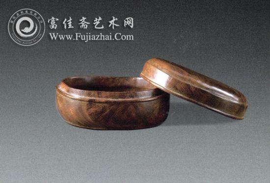 1966年寶山區(qū)顧村朱守城墓出土明代黃花梨木&ldquo;昭來(lái)堂&rdquo;銘圓盒